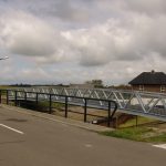 brug Redoute Oude Schild Texel