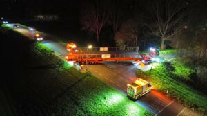 Bouw van de fiets- en voetgangersbrug Drielsedijk Arnhem Elderveld
